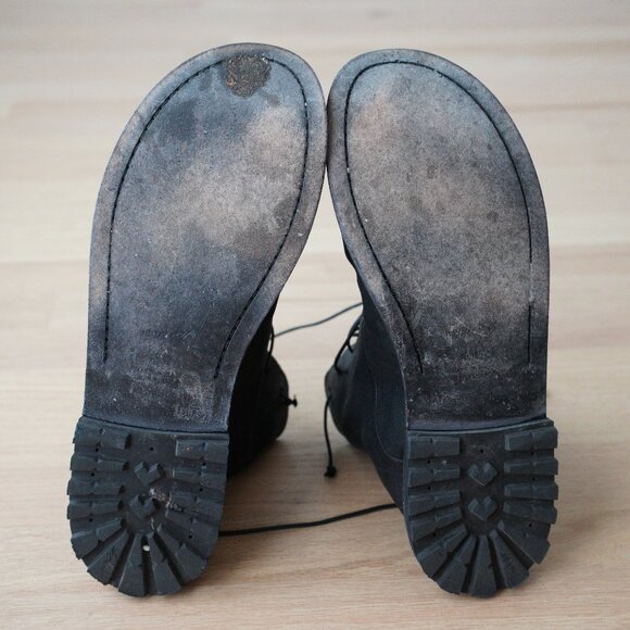 Marsell black calfskin lace up boots - Picture 5 of 8